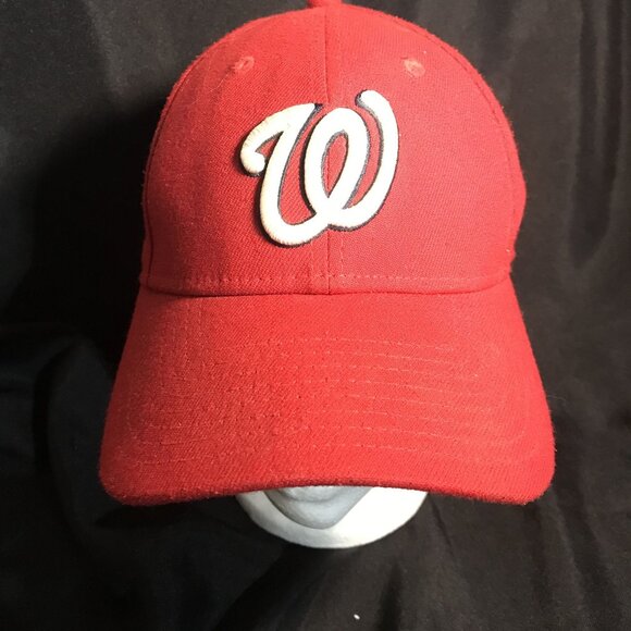 Washington Nationals Hat New Era XSmall/Small Genuine MLB Red White Cap - Picture 3 of 10